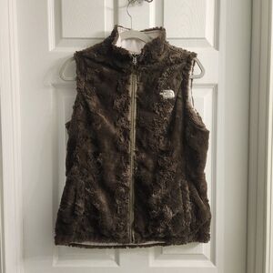 The North Face Reversible Vest — Women’s Small — Cream / Khaki